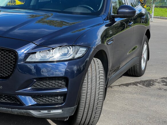 2019 Jaguar F-Pace I, синий, 2550000 рублей - вид 11