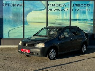 2007 Renault Logan I, серый, 215000 рублей, вид 1