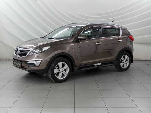 2012 Kia Sportage III, коричневый, 1338000 рублей - вид 2