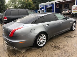 2014 Jaguar XJ Long IV (X351), серый, 2220000 рублей, вид 4