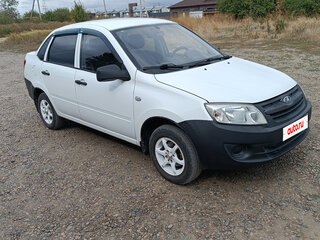 2012 Lada (ВАЗ) Granta I, белый, 480000 рублей, вид 3