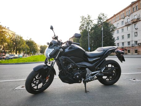 2014 Honda NC 750S, чёрный, 600000 рублей, вид 1