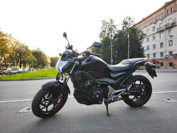 2014 Honda NC 750S, чёрный, 600000 рублей