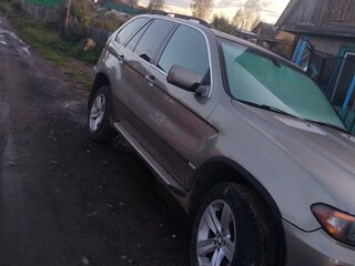 2005 BMW X5 4.4i I (E53) Рестайлинг, зелёный, 600000 рублей, вид 2