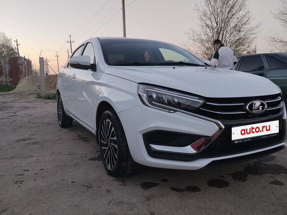 2025 Lada (ВАЗ) Vesta I Рестайлинг (NG), белый, 1580000 рублей - вид 1