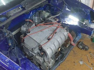 1992 Volkswagen Golf III, синий, 400000 рублей, вид 4