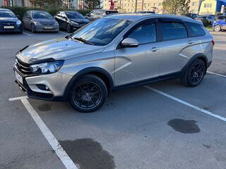 2019 Lada (ВАЗ) Vesta SW Cross I, бежевый, 1000000 рублей, вид 3