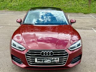 2018 Audi A5 II (F5), красный, 3470000 рублей, вид 2