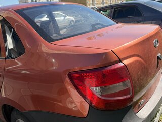 2014 Lada (ВАЗ) Granta I, оранжевый, 260000 рублей, вид 5