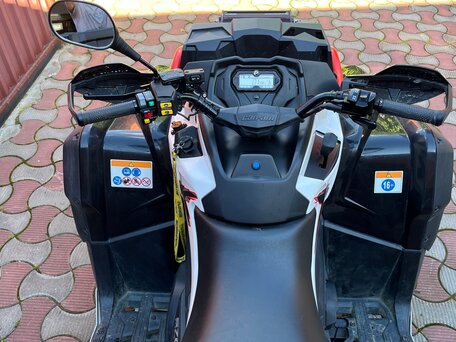 2016 BRP Can-Am Outlander 570, красный, 990000 рублей, вид 5