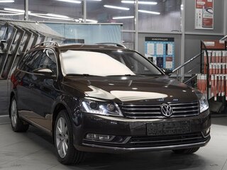 2013 Volkswagen Passat B7, коричневый, 1249000 рублей, вид 3