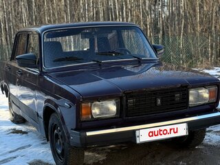 1997 Lada (ВАЗ) 2107, фиолетовый, 100000 рублей, вид 2