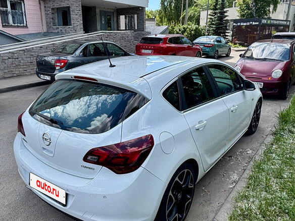 2012 Opel Astra J, белый, 945000 рублей - вид 14