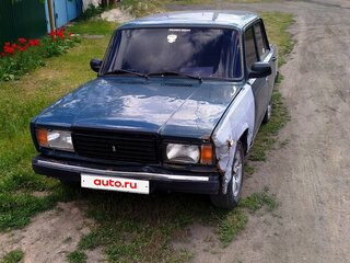 2005 Lada (ВАЗ) 2107, синий, 80000 рублей, вид 2