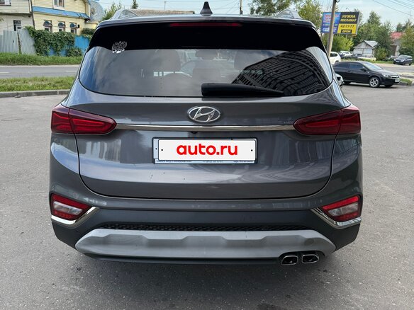2020 Hyundai Santa Fe IV, серый, 3050000 рублей - вид 5