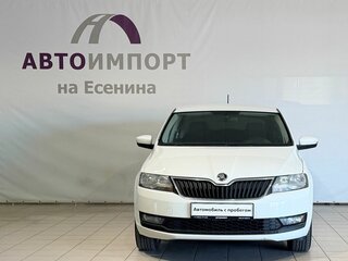 2018 Skoda Rapid I Рестайлинг, белый, 1220000 рублей, вид 2