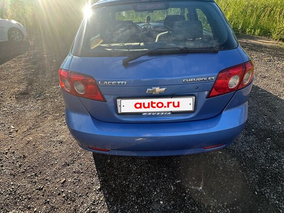 2008 Chevrolet Lacetti I, синий, 400000 рублей - вид 8
