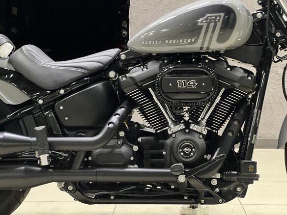 2024 Harley-Davidson Street Bob, серый - вид 13