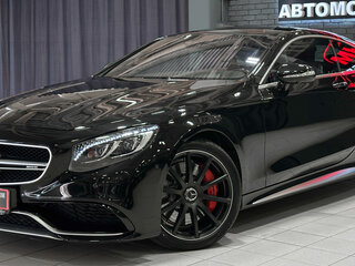 2014 Mercedes-Benz S-Класс AMG 63 AMG III (W222, C217), чёрный, 6350000 рублей, вид 2