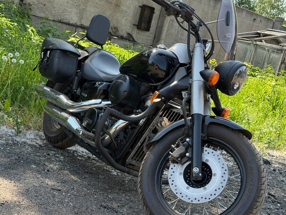 2011 Honda Shadow 750, чёрный, 690000 рублей - вид 2