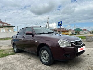 2014 Lada (ВАЗ) Priora I Рестайлинг, красный, 470000 рублей, вид 2