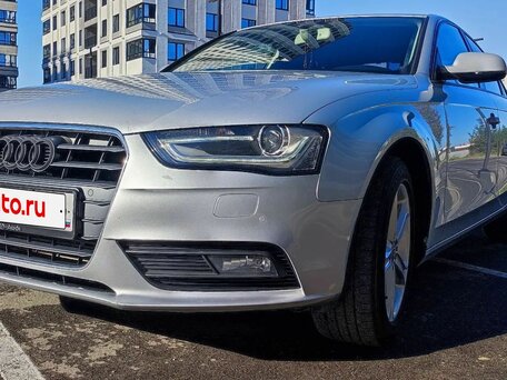 2013 Audi A4 IV (B8) Рестайлинг, серебристый, 1599000 рублей, вид 2