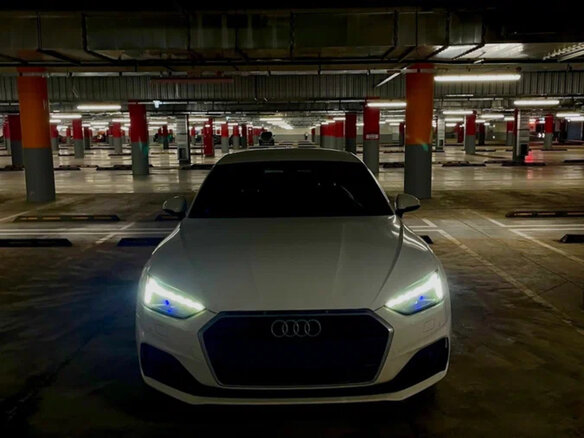 2021 Audi A5 Sportback 40 TFSI II (F5) Рестайлинг, белый, 4400000 рублей - вид 1