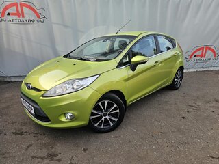 2010 Ford Fiesta Mk6, зелёный, 625000 рублей, вид 2