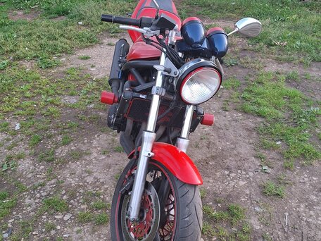 1997 Suzuki Bandit GSF 400, красный, 150000 рублей, вид 1