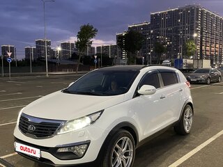2011 Kia Sportage III, белый, 1390000 рублей, вид 1