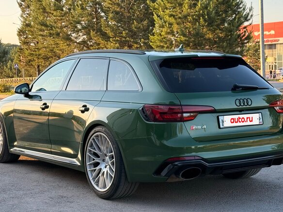2017 Audi RS 4 IV (B9), зелёный, 4500000 рублей - вид 8
