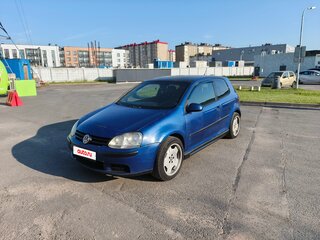 2005 Volkswagen Golf V, синий, 235000 рублей, вид 1