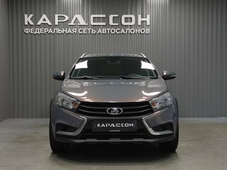 2021 Lada (ВАЗ) Vesta SW I, серый, 950000 рублей, вид 3