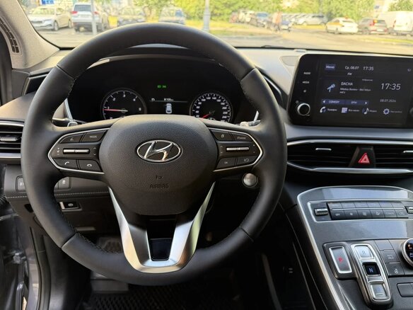 2021 Hyundai Santa Fe IV Рестайлинг, синий - вид 15