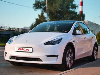 2021 Tesla Model Y Long Range Dual Motor I, белый, 3000000 рублей, вид 1