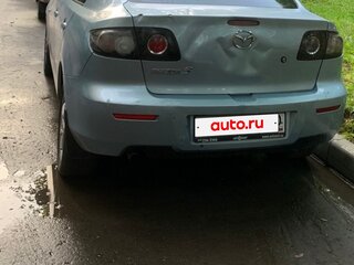 2007 Mazda 3 I (BK) Рестайлинг, серебристый, 550000 рублей, вид 4