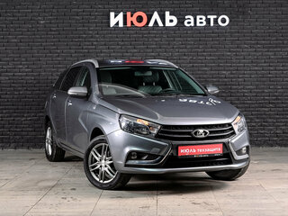 2019 Lada (ВАЗ) Vesta SW I, серый, 1170000 рублей, вид 3