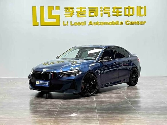 2023 BMW 1 серии 120i III (F52) Рестайлинг, синий - вид 2