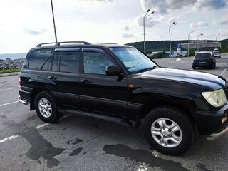 2007 Toyota Land Cruiser 100 Series Рестайлинг 2, чёрный, 1975000 рублей, вид 2
