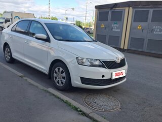 2019 Skoda Rapid I Рестайлинг, белый, 1030000 рублей, вид 3