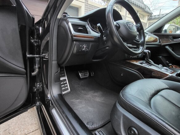 2015 Audi A6 IV (C7) Рестайлинг, чёрный, 1500000 рублей - вид 12