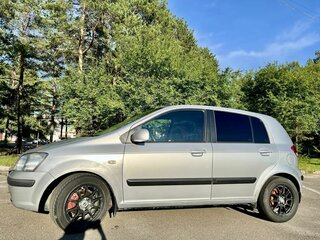 2004 Hyundai Getz I, серебристый, 399990 рублей, вид 3