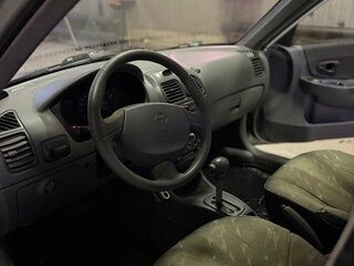 2007 Hyundai Accent ТагАЗ II, серебристый, 300000 рублей, вид 5