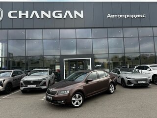 2014 Skoda Octavia III (A7), коричневый, 1195000 рублей, вид 1