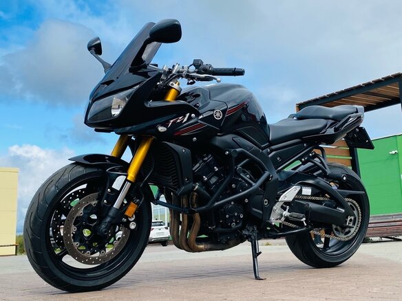 2007 Yamaha FZ1, чёрный - вид 7