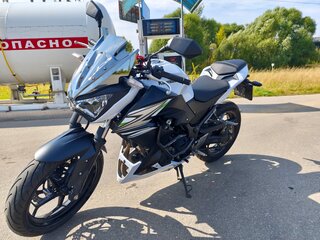 2015 Kawasaki Z 250, белый, 340000 рублей, вид 4