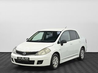 2012 Nissan Tiida I Рестайлинг, белый, 329000 рублей, вид 3