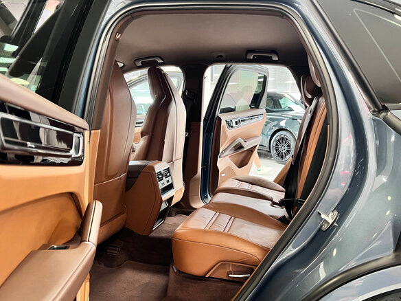 2018 Porsche Cayenne III, голубой - вид 25