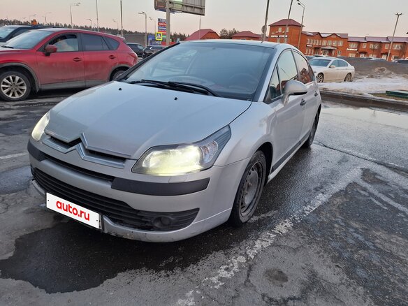 2005 Citroen C4 I, серебристый, 229000 рублей