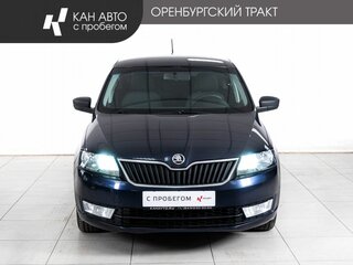 2017 Skoda Rapid I Рестайлинг, синий, 1050000 рублей, вид 2